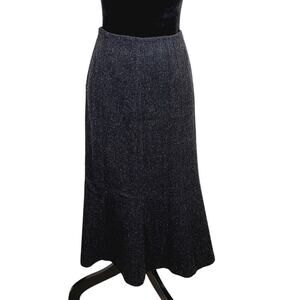 Vintage 90s Carol Anderson by Invitation Midi Skirt Size 6 EUC